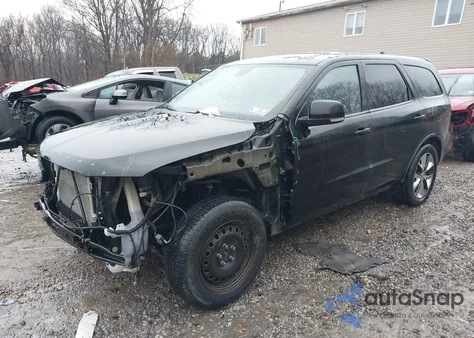 2014 Dodge Durango R/T из США, поврежденный, VIN 1C4SDJCT9EC597292